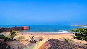 Candolim beach in north goa